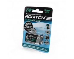 Аккумулятор ROBITON RTU270MH-1 9V 270mah BL-1