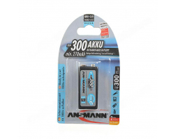 Аккумулятор ANSMANN maxE 9V 300mAh BL-1