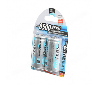 Аккумулятор ANSMANN maxE D/HR20 8500mAh BL-2