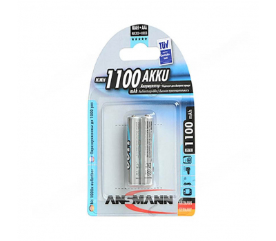 Аккумулятор ANSMANN ААA/HR03 1100mAh BL-2