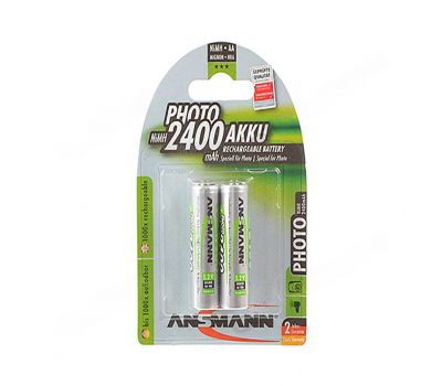 Аккумулятор ANSMANN Photo AA/HR6 2400mAh BL-2