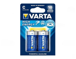 Батарейка алкалиновая VARTA Longlife Power 4914 LR14 BL-2