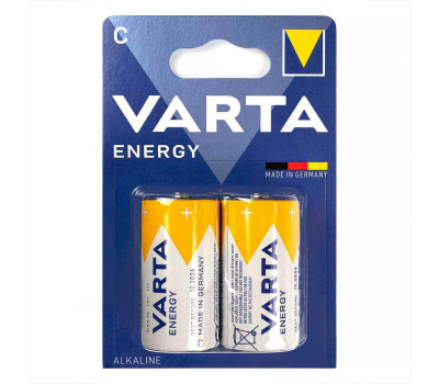 Батарейка алкалиновая VARTA ENERGY 4114 LR14 BL-2