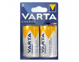 Батарейка алкалиновая VARTA ENERGY 4120 LR20 BL-2