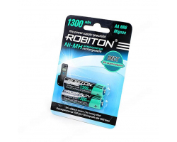 Аккумулятор ROBITON  DECT 1300MHAA-2 AA/HR6 1300mah BL-2