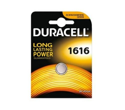 Батарейка литиевая DURACELL DL1616 BL-1