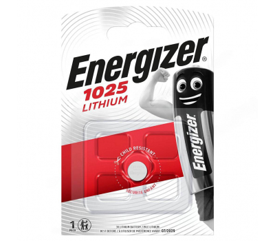 Батарейка литиевая ENERGIZER Lithium CR1025 BL-1