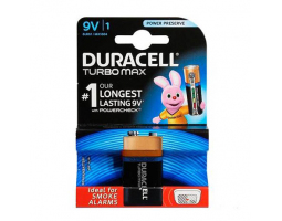 Батарейка алкалиновая DURACELL Turbo Max  6LR61 BL-1