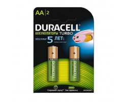 Аккумулятор NiMH DURACELL TURBO HR6 2500 мAч BL-2