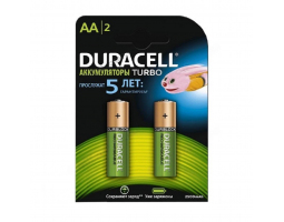 Аккумулятор NiMH DURACELL TURBO HR6 2500 мAч BL-2