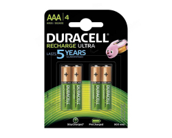 Аккумулятор NiMH DURACELL ULTRA HR03 900 мAч BL-4