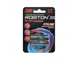 Аккумулятор ROBITON CYCLONE RTU2300MHAA AA/HR6 2300mah BL-2