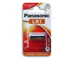 Батарейка алкалиновая PANASONIC Micro Alkaline  LR1 BL-1