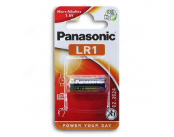 Батарейка алкалиновая PANASONIC Micro Alkaline  LR1 BL-1