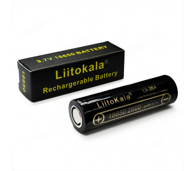 Аккумулятор LiitoKala Lii-26A 18650 3.7V 2600mAh