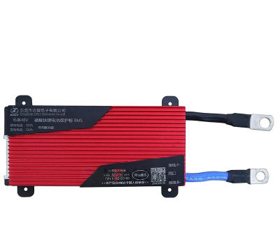 Плата контроля LiFePO4 16S 48V 120A  BMS-Fe16-IP-807