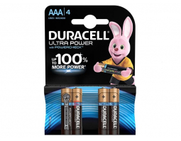 Батарейка алкалиновая DURACELL Ultra Power  LR03 BL-4