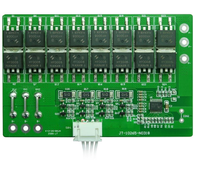 Плата контроля Li-ion 4S 14.8V 60A BMS-Li4-HB-409