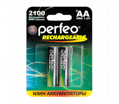 Аккумулятор Perfeo AA 2100mAh BL-2