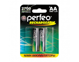 Аккумулятор Perfeo AA 2700mAh BL-2