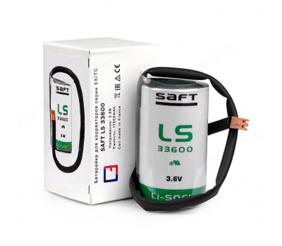 Батарея литиевая SAFT LS33600 EK260