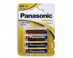 Батарейка алкалиновая PANASONIC Alkaline Power LR6 BL-4