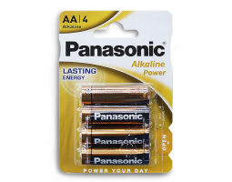 Батарейка алкалиновая PANASONIC Alkaline Power LR6 BL-4