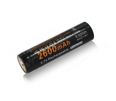 Аккумулятор SOSHINE ICR18650-PCM 2600mAh