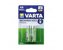 Аккумулятор VARTA RECHARGE ACCU Phone HR6 NiMH 1600mAh BL-2