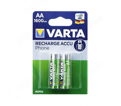 Аккумулятор VARTA RECHARGE ACCU Phone HR6 NiMH 1600mAh BL-2