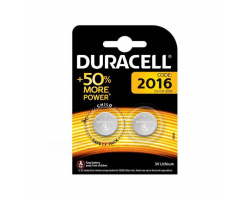 Батарейка литиевая DURACELL CR2016  BL-2