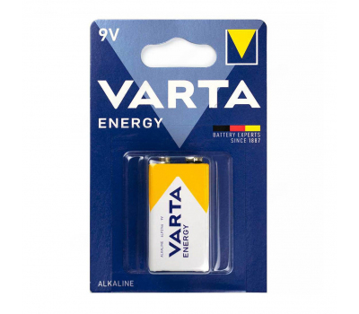 Батарейка алкалиновая VARTA ENERGY 4122 6LR61 BL-1