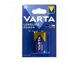 Батарейка алкалиновая VARTA Longlife Power 4922 6LR61 BL-1