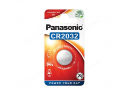 Батарейка литиевая PANASONIC CR2032 BL-1