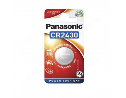 Батарейка литиевая PANASONIC CR2430 BL-1