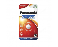 Батарейка литиевая PANASONIC CR1220 BL-1