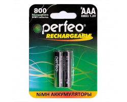 Аккумулятор Perfeo AAA 800mAh BL-2