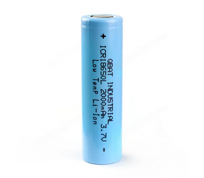 Аккумулятор QBAT INDUSTRIAL ICR18650L 3.7V 2000mAh Low Temp