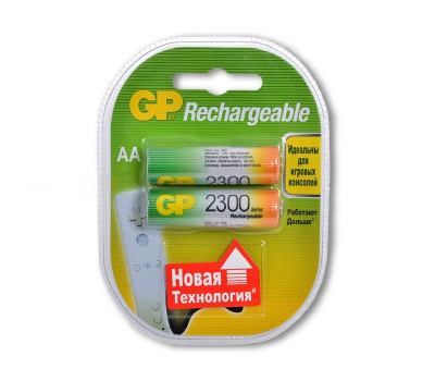 Аккумулятор NiMH GP AA 2300 mAh BL-2