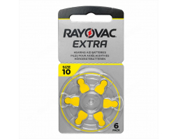 Батарейка Rayovac Extra ZA10 BL-6