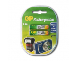 Аккумулятор GP 100AAAHC-2CR2 AAA/HR03 1000mAh BL-2