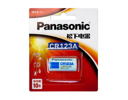 Батарейка для фото PANASONIC Lithium CR123A BL-1 (China)