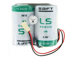 Батарея литиевая SAFT F1x2 LS33600 (7.2V 17000mAh с разъемом Futaba)