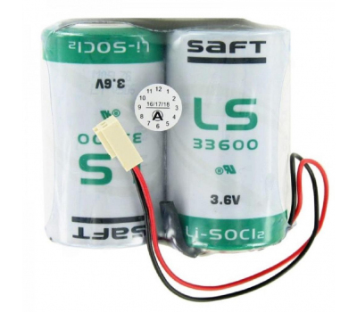 Батарея литиевая SAFT F1x2 LS33600 (7.2V 17000mAh с разъемом Futaba)