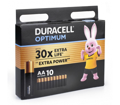 Батарейка алкалиновая DURACELL OPTIMUM LR6 BL- 10