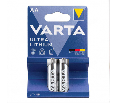 Батарейка для фото VARTA LITHIUM AA BL-2