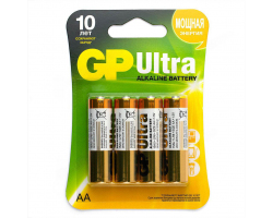 Батарейка алкалиновая GP ULTRA LR6 BL-4