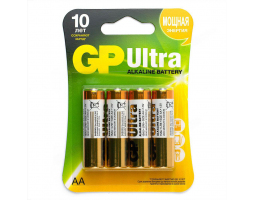 Батарейка алкалиновая GP ULTRA LR6 BL-4