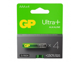 Батарейка алкалиновая GP ULTRA PLUS LR03 BL-4