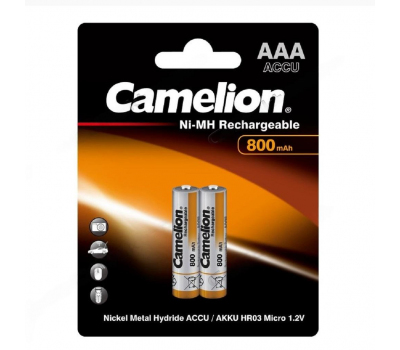 Аккумулятор Camelion HR03 800mAh BL-2